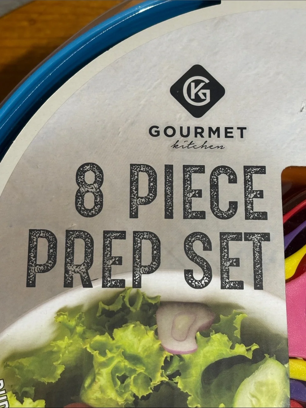 Gourmet Kitchens 8-Piece Prep Bowl Set NWT
